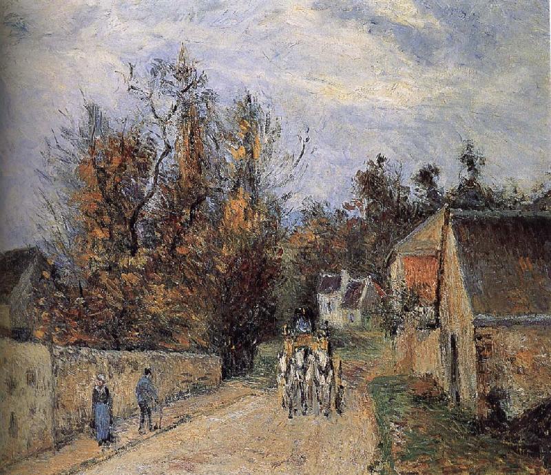 Camille Pissarro The Van de sac oil painting image